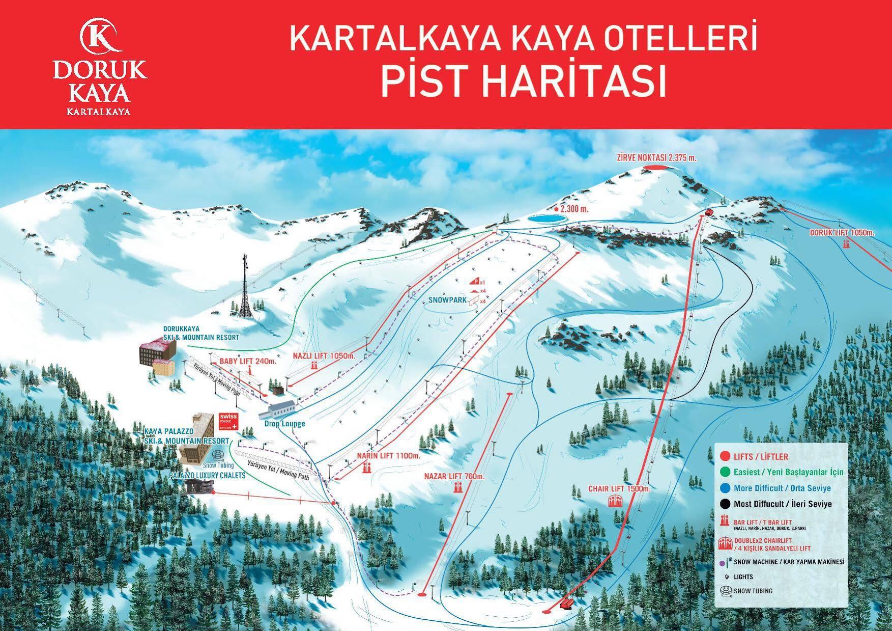 Dorukkaya Ski & Mountain Resort Bolu Ngoại thất bức ảnh
